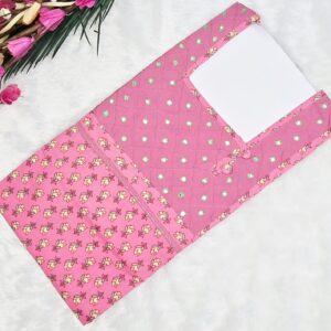 Elegant 100% Cotton Nightwear with Handcrafted Neckline Detailing (Copy)