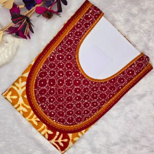 Elegant 100% Cotton Nightwear with Handcrafted Neckline Detailing