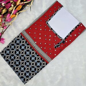 Elegant 100% Cotton Nightwear with Handcrafted Neckline Detailing