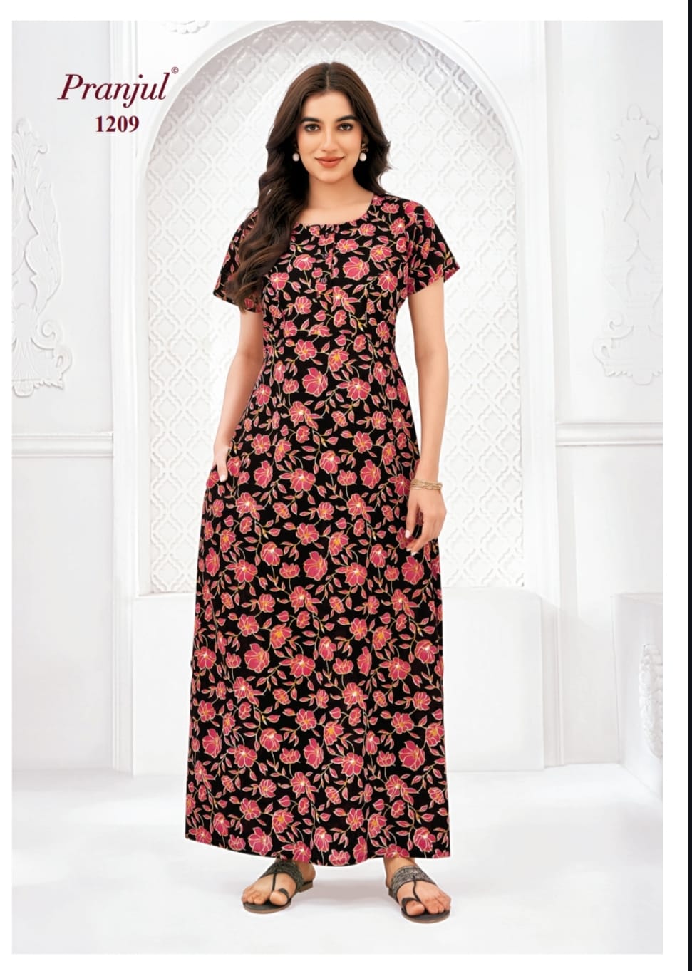 Pranjul nighty L size chest 40 inches