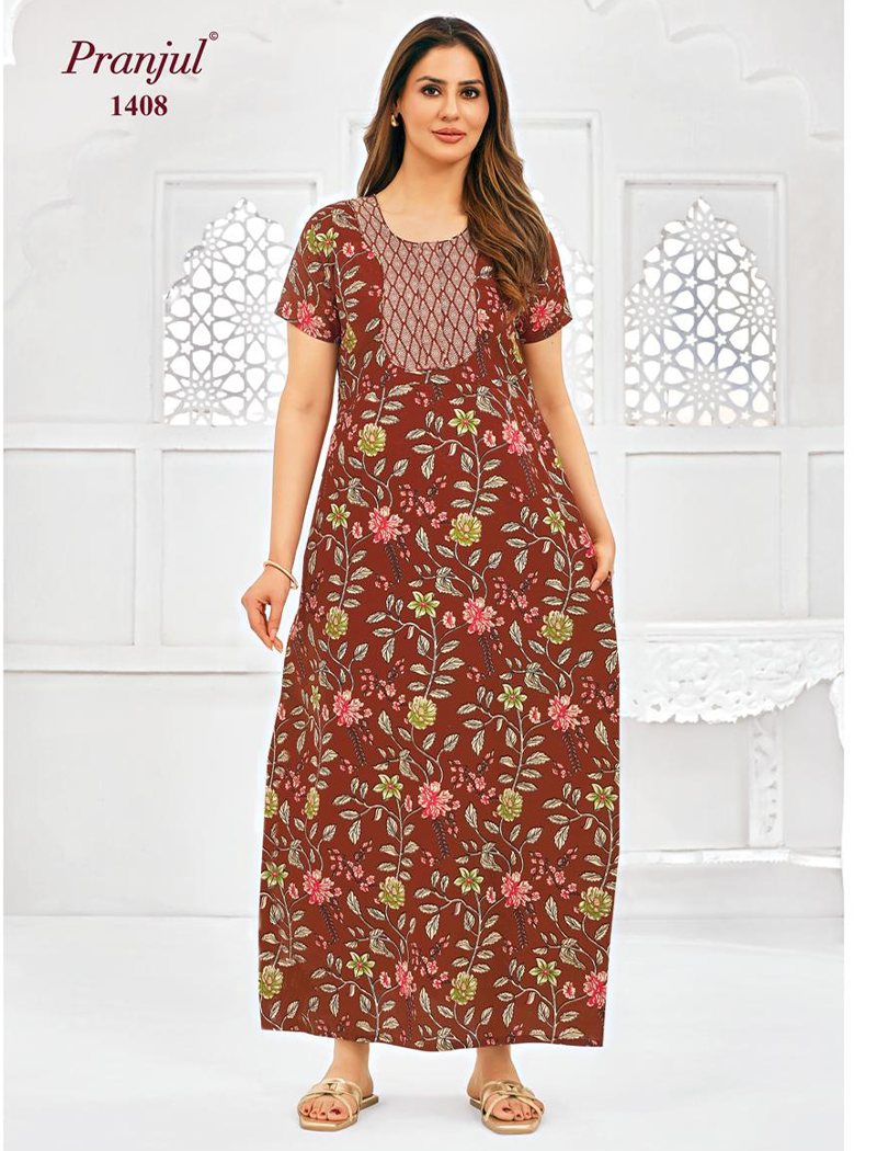 Pranjul nighty XL size chest 42 inches