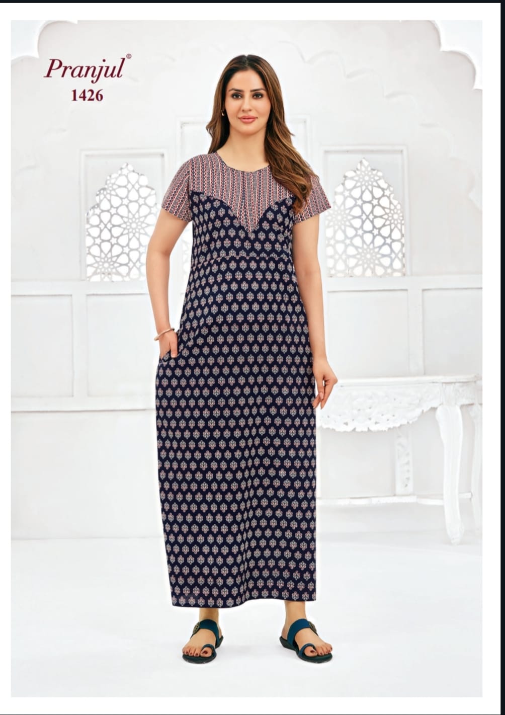 Pranjul nighty XL size chest 42 inches