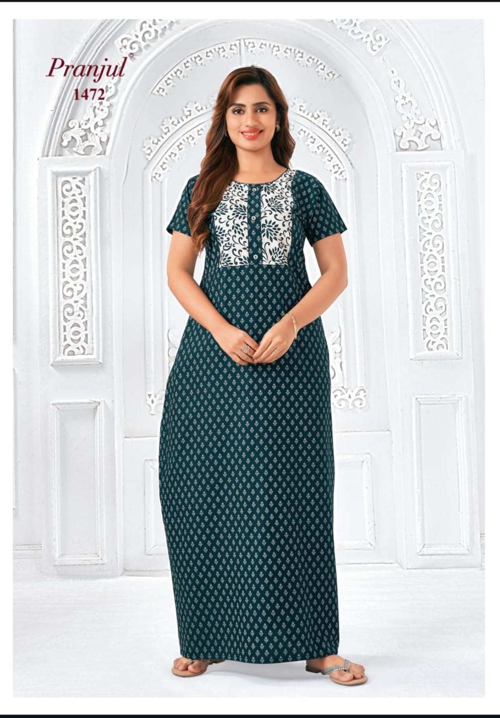 Pranjul nighty L size chest 40 inches