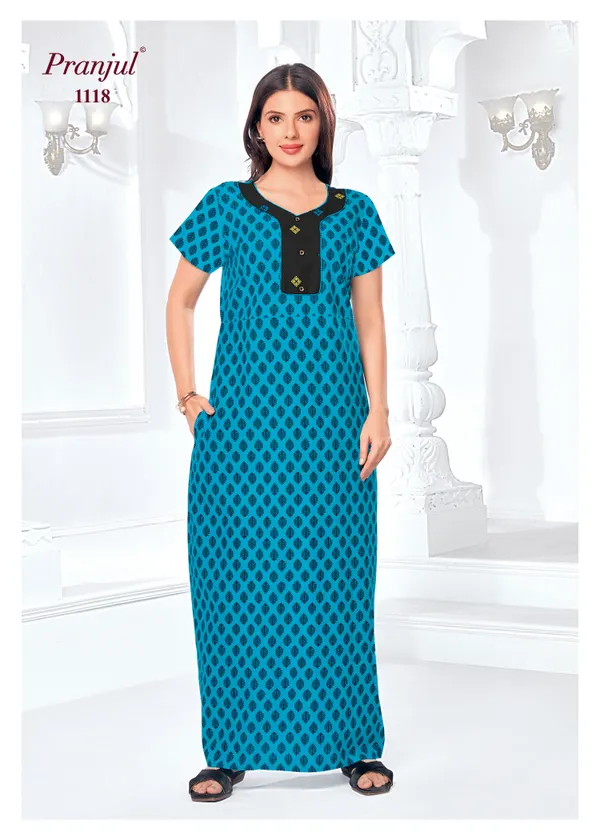 Pranjul nighty L size chest 40 inches