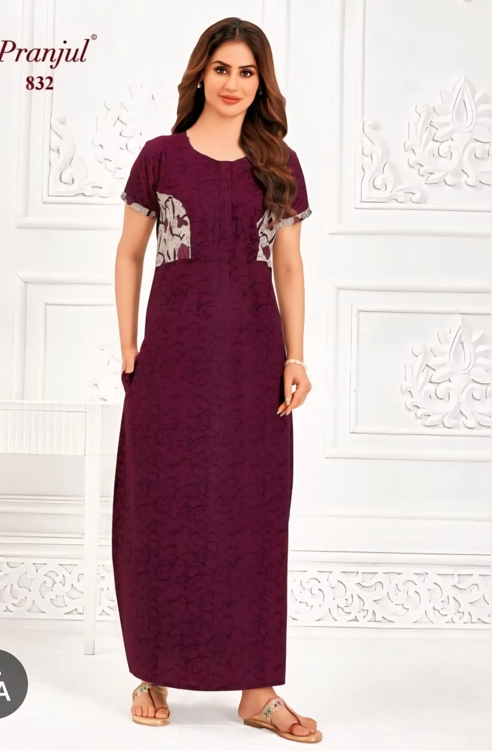 Pranjul nighty XL size chest 42 inches