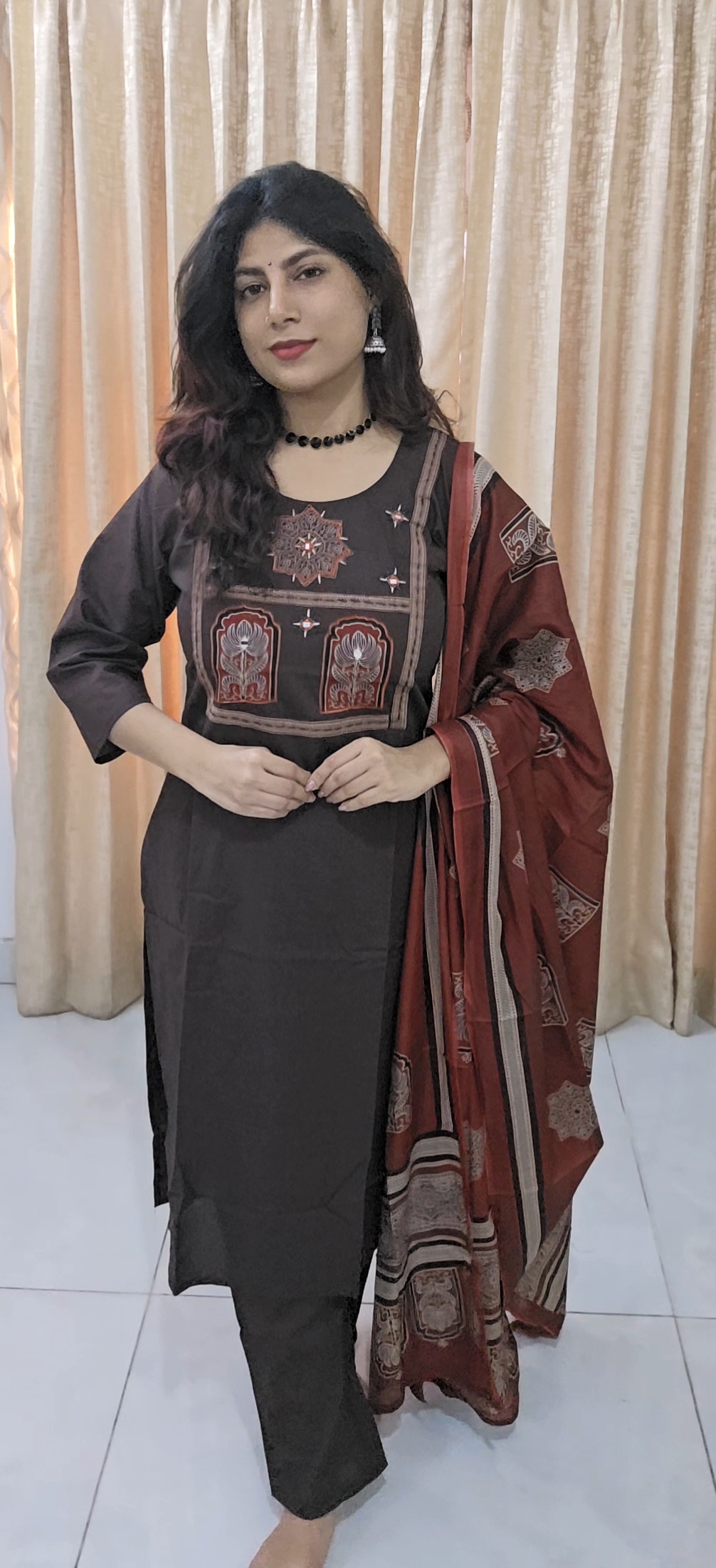 Jaipur Cotton Salwar Suit Set - Image 2