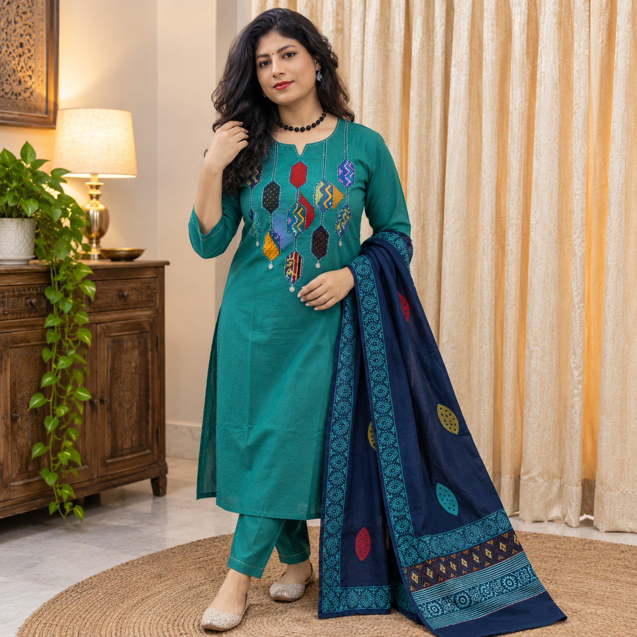Cotton Salwar Kameez Set