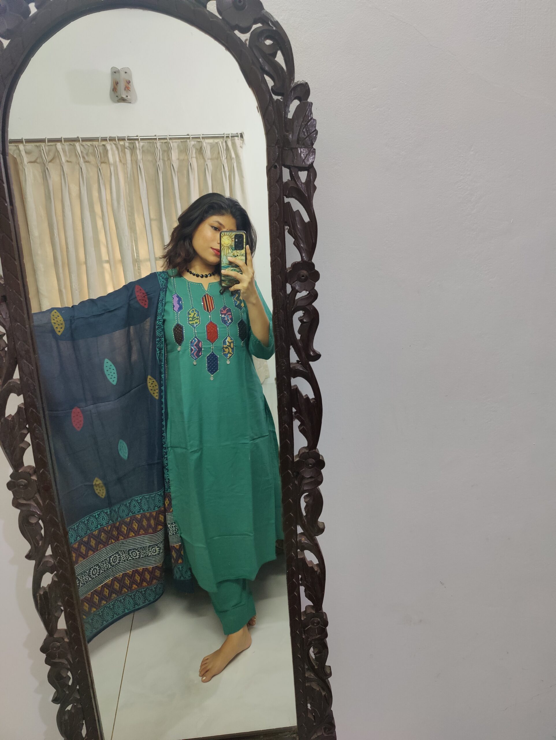 Cotton Salwar Kameez Set - Image 6